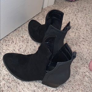 Black booties